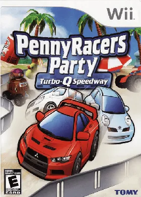 Penny Racers Party- Turbo-Q Speedway box cover front